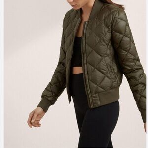 TNA League Jacket Hunter Green Size Small